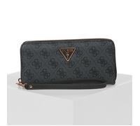 Portefeuille femmes Guess LAUREL II SLG LARGE ZIP AROUND Noir Unique