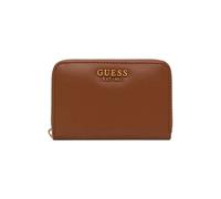 Portefeuille fermeture Ã©clair moyenne femme Guess Laurel Marron TU