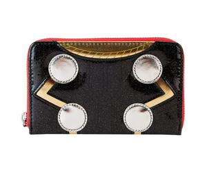 Portefeuille fille Loungefly Marvel Thor Metallic Noir 15x10 cm