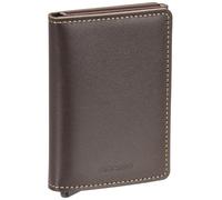 Secrid Slimwallet Original Leather Wallet Marron