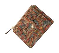 Portefeuille Fin pour Femme, Portefeuille pour Cartes de crédit Floral Vintage pour Femme, Portefeuille pour Petits Objets, espèces, permis, Cartes d'identité, Un, riferimento Alla descrizione