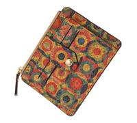 Portefeuille fin pour femme | Portefeuille vintage pour femme | Portefeuille pour petite femme, porte-cartes fin marron pour permis de conduire, cartes d'identité, E, Refer to description, Unisexe