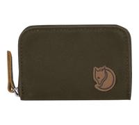 Portefeuille Fjällräven Zip Card Holder olive foncé