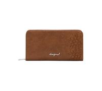Desigual Porte-monnaie Sierra Fiona Long Wallet floral camel brun Taille Unique