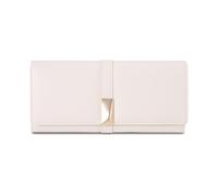 Portefeuille for femme, triple avec plusieurs emplacements for cartes, fermeture éclair intégrée for plus de sécurité et de commodité, accessoires à la mode for améliorer votre style de vie(White)