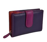 Portefeuille Golunski pour femme avec rabat en cuir. Livré dans un coffret cadeau Graffitti, couleur, taille unique.