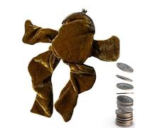 Portefeuille grenouille amusant en forme de grenouille, petit sac à main adorable et tendance pour sacs à main ou sacs d'école pour enfants, ce qui en fait un choix pratique de transport, marron