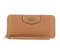 Portefeuille Guess Eco brenton slg lrg zip around caramel Marron Taille : UNIQUE Marron G