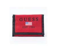 Portefeuille Guess Homme american flag Rouge Coton