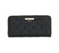 GUESS Porte-Monnaie Carmella SLG Large Zip Around Wallet Black Logo Noir