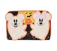 Loungefly Porte-monnaie zippé Mickey et Minnie Disney Multicolore Taille Unique