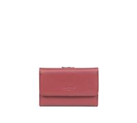 Portefeuille - Hexagona - Ref 57675 - Cuir de vachette souple - Rouge - 9x11x1.5 cm