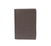 Hexagona - Compagnon de Voyage 2 Volets Stop RFID - Cuir - Compatible Cartes de crédit, CNI, permis de Conduire, Passeport, Carte Grise et chéquier - pour Femme - Collection Bastille - Carmin