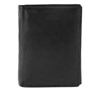 Portefeuille homme - AKZENT - Akim - Cuir véritable vache - Noir - 10 emplacements cartes