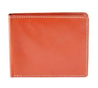 Portefeuille homme - AKZENT - Mansour - Cuir véritable bovin - Marron - Compact 12x9x2 cm