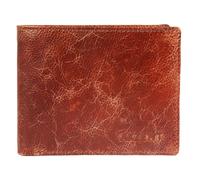 Portefeuille homme - AKZENT - Querformat - Cuir véritable - Marron - Compact 11x9x2 cm