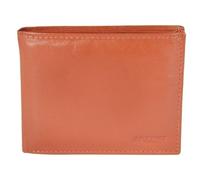 Portefeuille homme - AKZENT - Tima - Cuir véritable - Format horizontal compact - Marron cognac