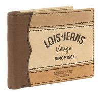 Lois - Portefeuille Homme Cuir - Portefeuille Cuir Homme. Portefeuilles et Porte Carte Homme. Porte Feuille pour Homme Vintage, Brun Clair