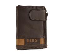 Lois - Portefeuille Homme Cuir - Portefeuille Cuir Homme. Portefeuilles et Porte Carte Homme. Porte Feuille pour Homme Vintage, Brun-Tan