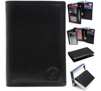 Portefeuille Homme - ELEPHANT D'OR - Cuir - Noir