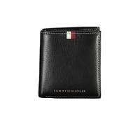 Portefeuille homme en cuir noir Tommy Hilfiger