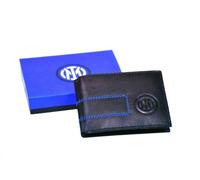 Portefeuille homme F.C. Inter 153041. Cuir véritable, noir