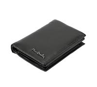 Portefeuille Homme Pierre Cardin TILAK58 326, Compartiment Monnaie, Porte-Cartes, Cuir véritable, Noir, 12,8 x 10 x 2,5 cm