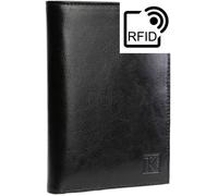 Portefeuille homme TK 1979 - BEST-SELLER TK01 - Cuir noir - 15x11 - RFID
