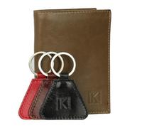 Portefeuille homme - TK 1979 - Grand classique - Cuir Italien - Marron