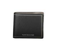 Tommy Hilfiger - Portefeuille en cuir noir - Homme - Accessoires - Noir - Taille: ONE Size