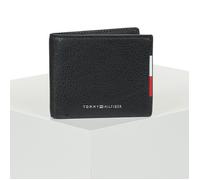 Tommy Hilfiger Portefeuille Homme Central Mini Wallet avec Logo, Noir (Black), Taille Unique