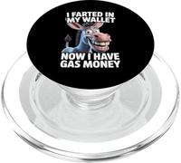 Portefeuille Humoristique en Forme d'âne pour Homme et Femme PopSockets PopGrip pour MagSafe