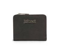 Portefeuille Just Cavalli lettrage en metal femme noir - 77ra5pb5zs766899 BLACK UNI