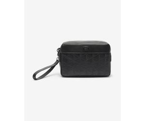 Portefeuille Lacoste Nomogramme Cuir noir pur