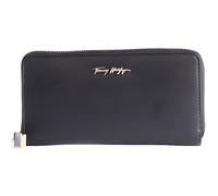 Tommy Hilfiger Iconic Tommy Large Zip Around Wallet Desert Sky, Noir, 36 EU