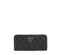 Portefeuille large zip femme Guess Laurell II Noir TU