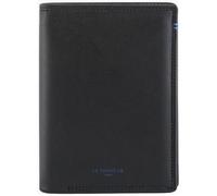 Portefeuille - LE TANNEUR - Martin - Cuir de vachette pleine fleur - 2 volets - Noir