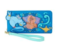 Portefeuille lenticulaire fille Loungefly Disney Aladdin Jasmine Bleu 20x10 cm