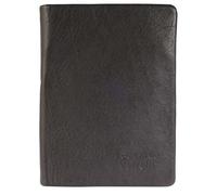 Portefeuille - LEONARDO VERRELLI - Modèle unique - Cuir véritable - Marron - Fermeture pression