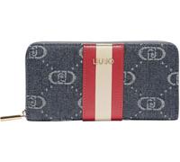 Portefeuille Liu Jo Blauw Denim avec logo