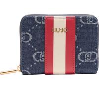 Portefeuille Liu Jo Blauw Denim avec logo