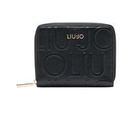Portefeuille Liu-Jo Caliwen, Caliwen M Zip Emb Black, small medium, Décontracté