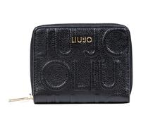 Portefeuille Liu-Jo Caliwen, Caliwen M Zip Emb Black, small medium, Décontracté