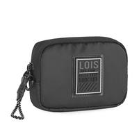 Lois - Porte-Monnaie pour Homme - Petit Porte-Monnaie pour Homme, Porte-Monnaie pour Enfant, avec RFID antivol - Portefeuille Jeunesse garçon. Portefeuille Porte-Cartes 309202, Noir (Porte-Monnaie