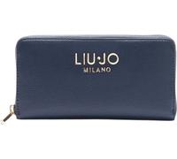 Portefeuille long bleu Liu Jo avec logo