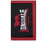 Lonsdale Portefeuille Higham Mixte Noir/Rouge Taille unique