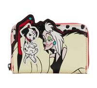 Loungefly – Porte-monnaie Disney 101 Dalmatiens Villains Scène Cruella Blanc