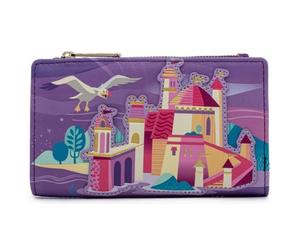 Portefeuille - Loungefly - Arielle Castle Collection - Multicolore - Imitation cuir - Souple