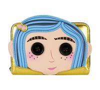 Portefeuille Loungefly Coraline Doll DorÃ© 15x10 cm