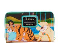 Portefeuille - Loungefly - Disney Aladdin Jasmine - Cuir végétalien - 15x9,3cm - Zippé